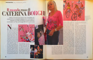 "Il Mondo Rosa Di Caterina Borghi" articolo dal magazine Style