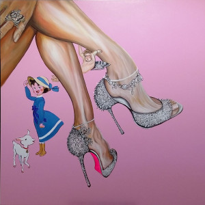 "Cinderella" Painting by Caterina Borghi