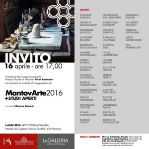 Invito MantovArte 2016
